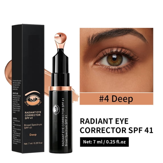 Kokovifyves SPF41 Eye Coverage Concealer, Gentle Blendable Formula for Natural Balanced Under-Eye Complexion