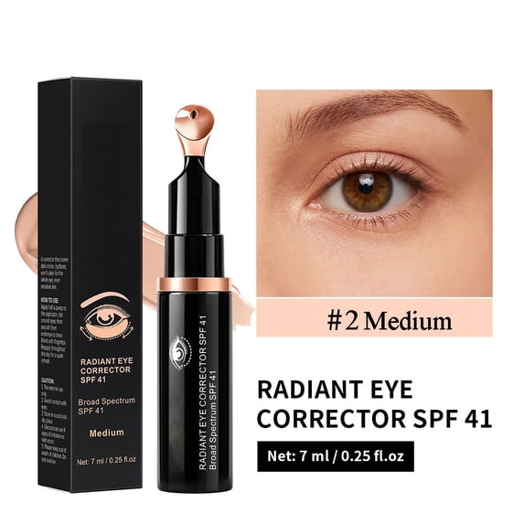Kokovifyves SPF41 Eye Coverage Concealer, Gentle Blendable Formula for Natural Balanced Under-Eye Complexion