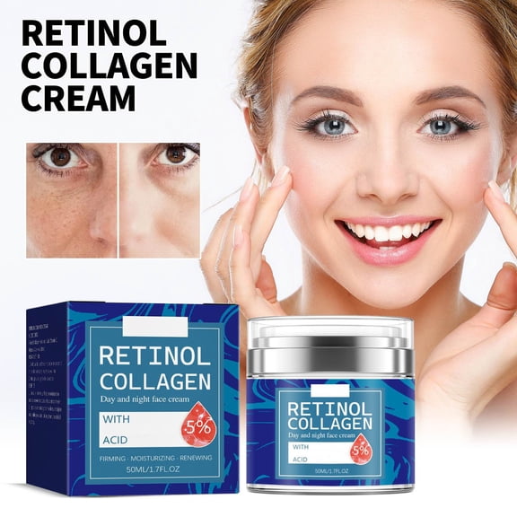 Kokovifyves Skin Care Products for Women Retinol Facial Moisturizing Cream Reduce Fine Lines Day and Night