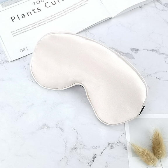 Kokovifyves Sleep Mask Silk Blackouted Soft Travel Mask with Adjustable Strap Sleep Eye Mask