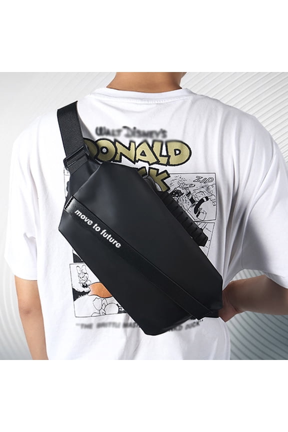 Small Sling Backpack Crossbody Sling Bag Crossbody Bag Anti-theft Chest Shoulder Backpack for Men Casual Daypack for Travel Gym