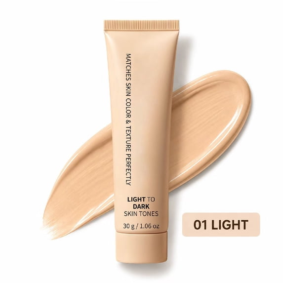 Kokovifyves Soft Blurring Tone Evening Coverage Base, Silky Light Texture Blends Seamlessly Daily Face Cosmetic