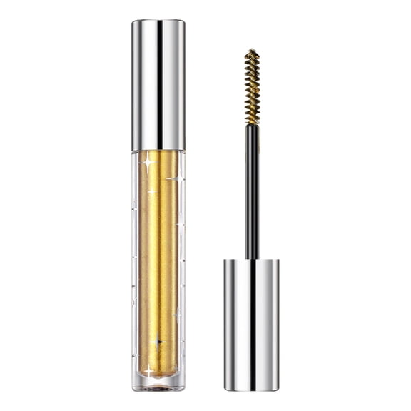 Kokovifyves Sparkling Crushed Diamond Glitter Mascara Long Lasting Thickening Lengthening Lash Eye Makeup Cosmetics for Women