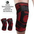 thumbnail image 1 of Kokovifyves Sports Knee Pads Mountaineering Basketball Compression Straps Support Breathable Meniscus Joint Running Protective Gear, 1 of 7