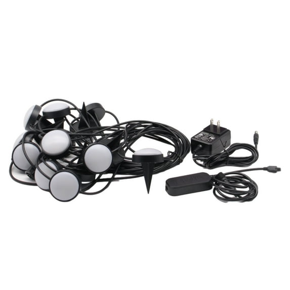 Kokovifyves Sports and Outdoors Clearance LED Bluetooth Pool Lights Outdoor LED Ground Plug Lights RGB Bluetooth Patio Pool Decorative Ambient Light String