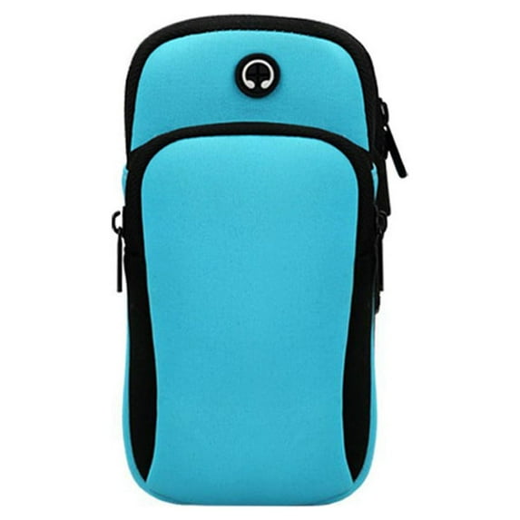 Kokovifyves Sports and Outdoors under $15 Running Wrist Band Bag Outdoor Sports Phone Arm Package Hiking Cell Strap Pocket