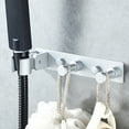 thumbnail image 1 of Kokovifyves Storage & Organization Shower Rack for Shower Head,Water Tap Shower Shelves with Hanging Hook Shower Hooks for Inside Shower , Stainless Steel Shower Hanger Hook for Wall, Brushed H, 1 of 4