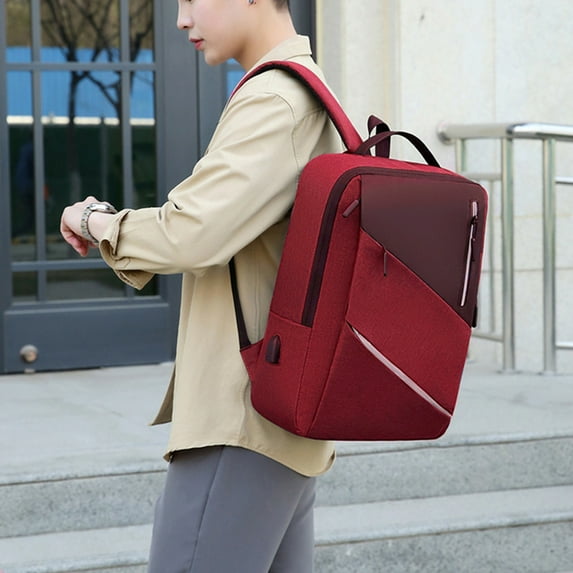 Kokovifyves Storage & Organization Travel Laptop Backpack, Business Slim Durable Laptops Backpack with Usb Charging Port, Water Resistant Bag Gifts for Men & Women Fits 15.6 Inch Notebook