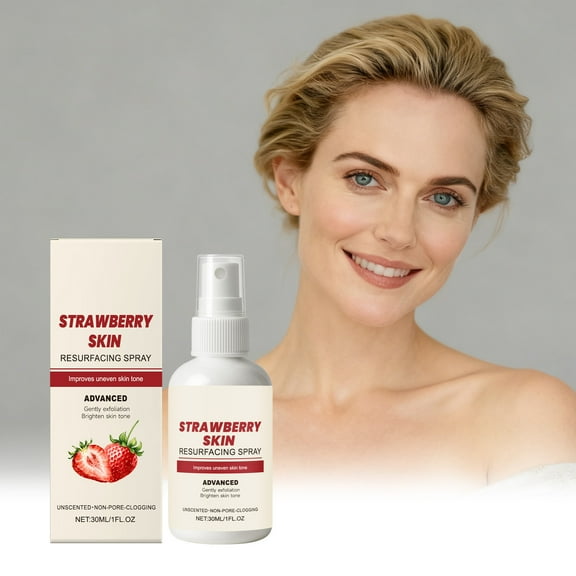 Kokovifyves Strawberry Moisturizing Spray Gentle Hydrating Refreshing and Suitable for Various Types 30ml