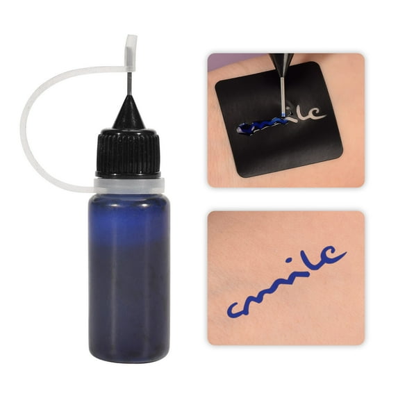 Kokovifyves Temporary Sticker Freehand Ink Semi-permanent Ink Gel Mens Womens Body Art Drawing Supplies Juice 10ml