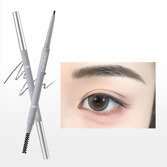 Kokovifyves Three Dimensional Matte Eyebrow Pencil with Natural Smoothness and Easy for Beginners To Use and Less Prone To Smudging