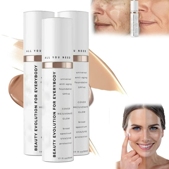 Kokovifyves Tinted Ageing Moisturising Cream Serum for Women Tint Tinted Sun Protection for The Face with Lightweight 50ml