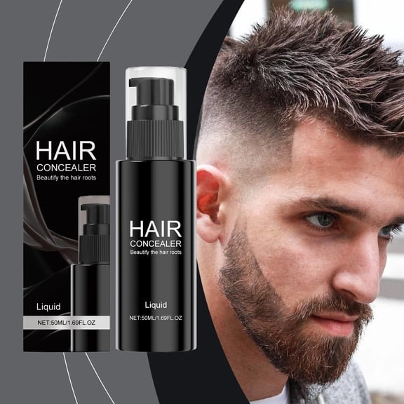 Kokovifyves Undetectable Hair Concealing Liquid, Natural Volumizing Hair Coverage for Men Women, 50ml