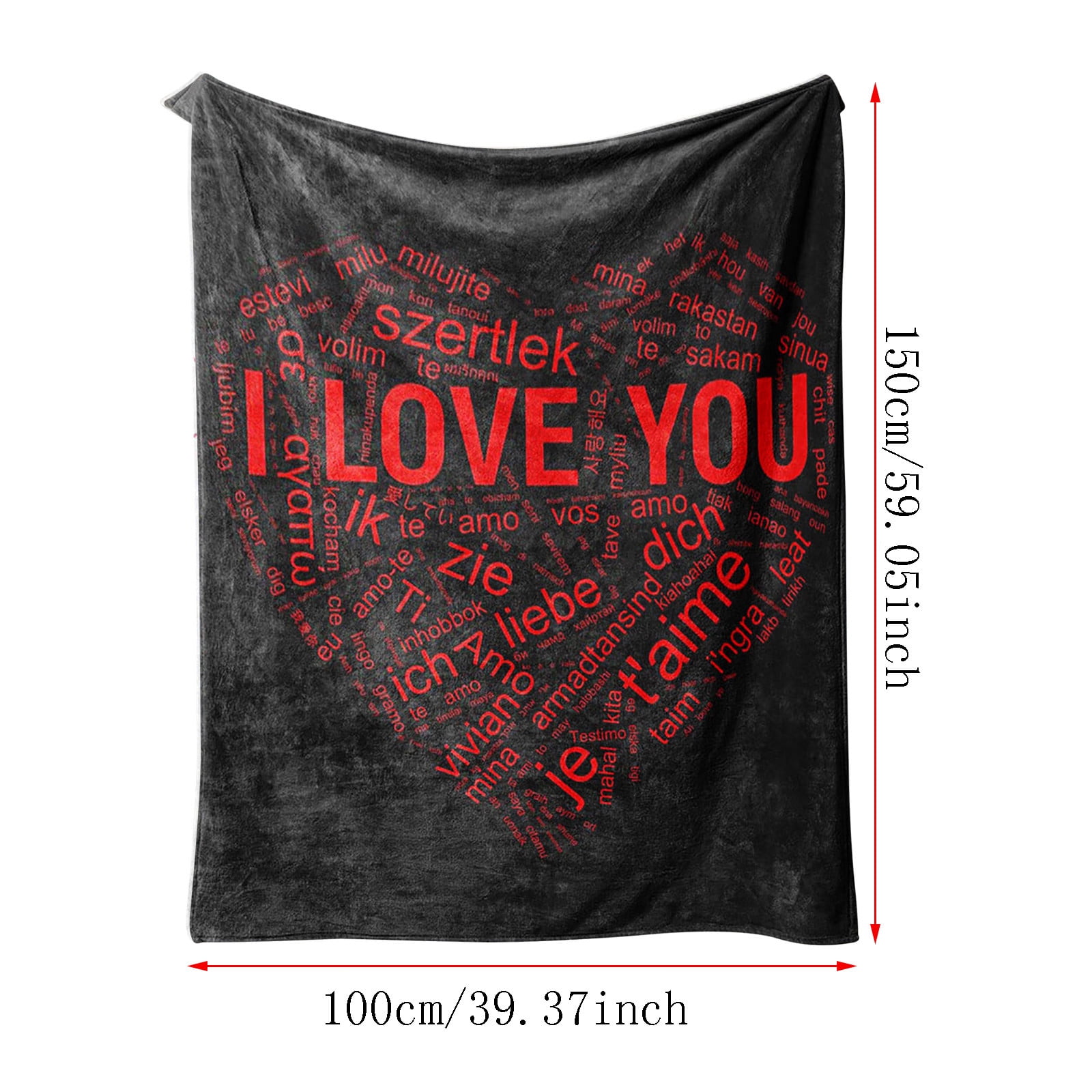 Kokovifyves Valentines Day throws Sale 100 Languages To Express Love