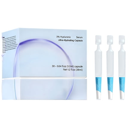 Kokovifyves Vials UltraHydratingHyaluronic Serum UltraHydrating Serum Hydrating Hyaluronic Serum for Face 1.5mlx30pcs