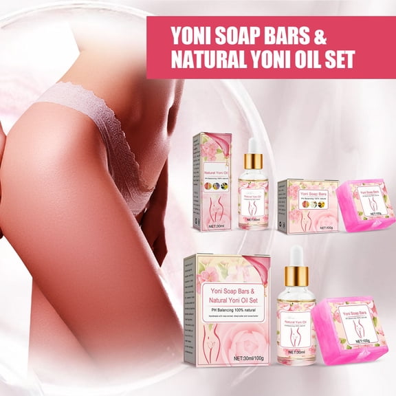 Kokovifyves Wash for Women Eliminates Odour Solid Soap Female Oil Natural Bar 100g