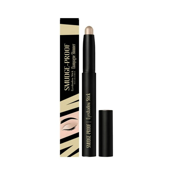 Kokovifyves Waterproof Glitter Eye Shadow Pen Smooths Sequins Cream All-weather Antis Smudges Waterproof and Durables Eye Shadow Stick 1.6g