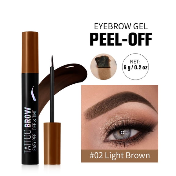 Kokovifyves Waterproof Long-lasting Tear Off Eyebrow Cream for Makeup Application Beauty Tools