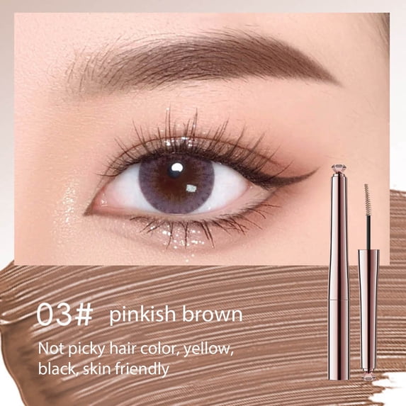Kokovifyves Waterproof Natural Eyebrow Pencil, Light Tone Long Lasting Eyebrow Tint, Gentle Daily Brow Cosmetics