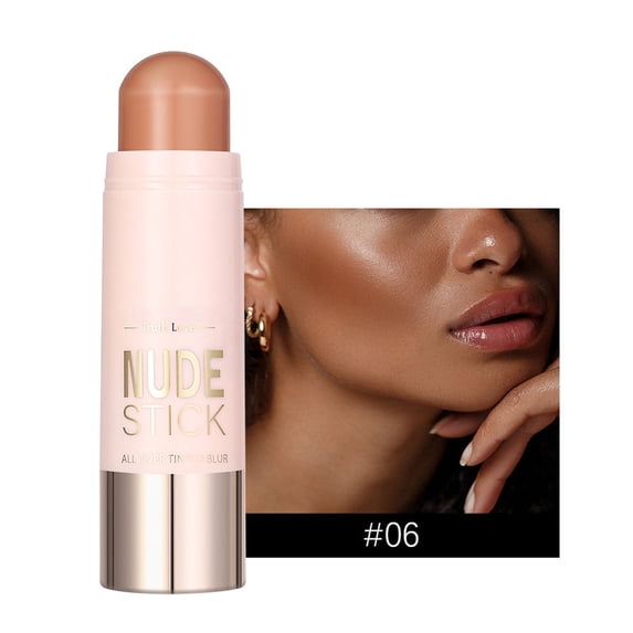 Kokovifyves Women's Beauty and Makeup Highlighter Makeup Stick Luminous Glass Highlight Stick