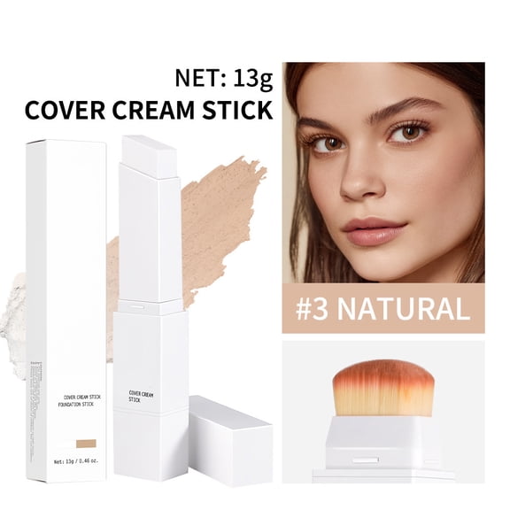 Kokovifyves Womens Beauty and Makeup Concealer Stick Is Moist Light and Naturally Moisturized Concealer for All Types