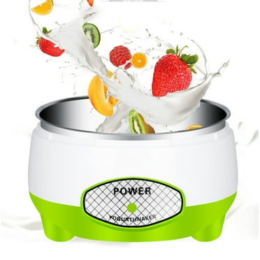 Kokovifyves Yogurt Maker Machine, Household Appliances Automatic Fermented with Stainless Steel, Durable DIY Breakfast Baby, Kids,Home Use