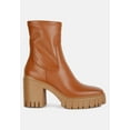thumbnail image 1 of Kokum Faux Leather Platform Ankle Boots, 1 of 9