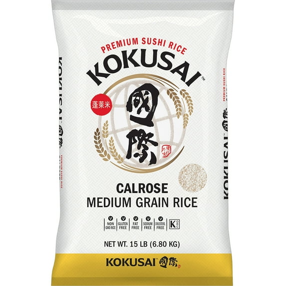 Kokusai Calrose Rice 15 Lb