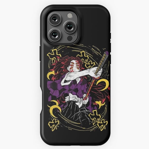 Kokushibo Kimetsu no Yaiba Anime Art X1633 Phone Case Compatible with iPhone 17 16 15 14 13 12 11 Pro Max – Premium Protection