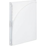 Kokuyo Campus Slide Binder, Adapt Slim, Double Pockets, B5, 26 Holes, Up to 65 Sheets, Transparent, Japan Import -AP711T