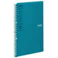 thumbnail image 1 of Kokuyo Campus Smart Ring Binder, B5 Blue Green Binder Notebook Up to 25 Sheets 26 Holes Slim Binder Folder with 10 Extra Campus Sarasara Loose-leaf Paper for Work & Study, Japan Import (-SP700BG), 1 of 6