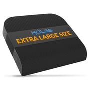 Kolbs Memory Foam Seat Cushion, Extra Large Office Chair Cushion for Back Pain Relief