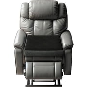 Kolbs Extra Large Recliner Cushion | Chic 2 Tone Velvet Cover | Memory Foam Seat Cushion
