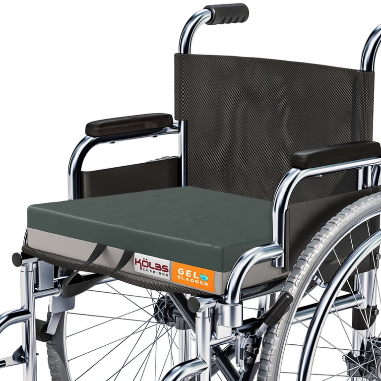 Kolbs Gel Extreme | Wheelchair Cushion Gel Seat Cushion | 3 Inch