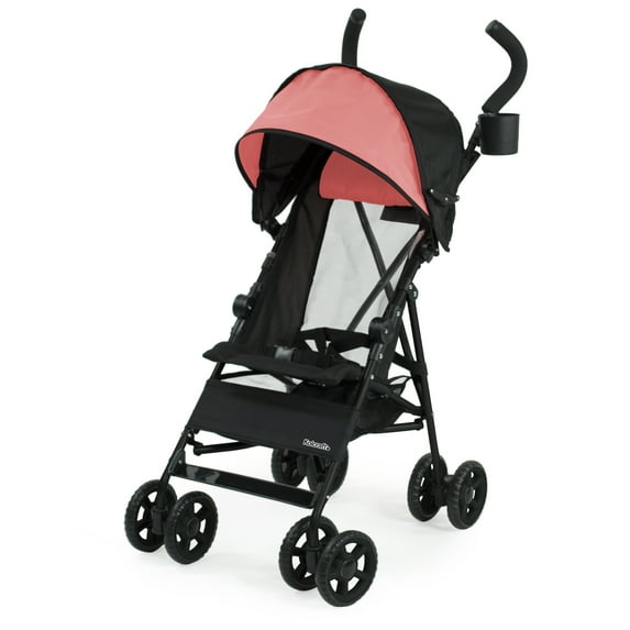 Kolcraft Cloud Lightweight Umbrella Stroller, Coral, Girl