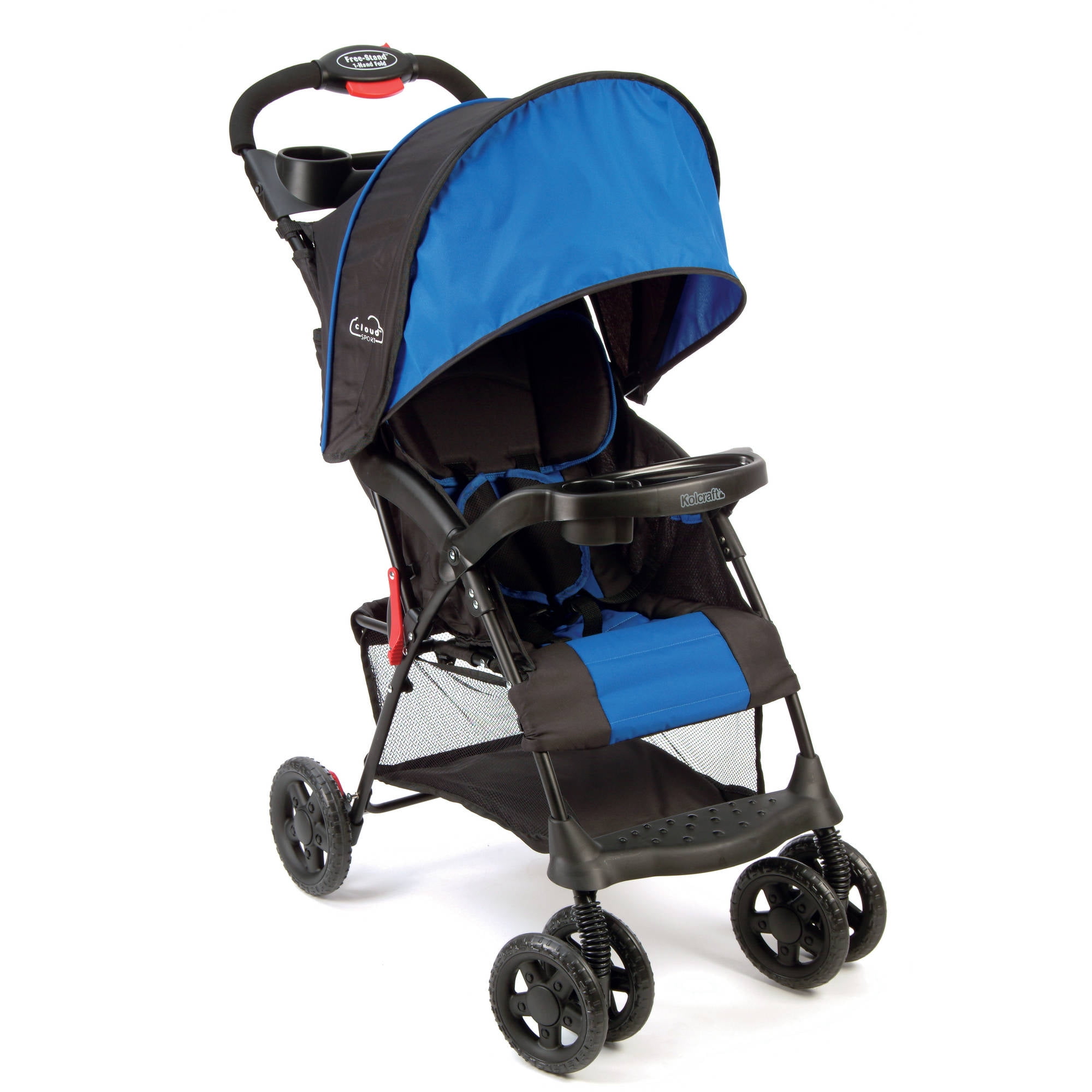 Kolcraft Cloud Sport Lightweight Stroller, Cobalt Blue