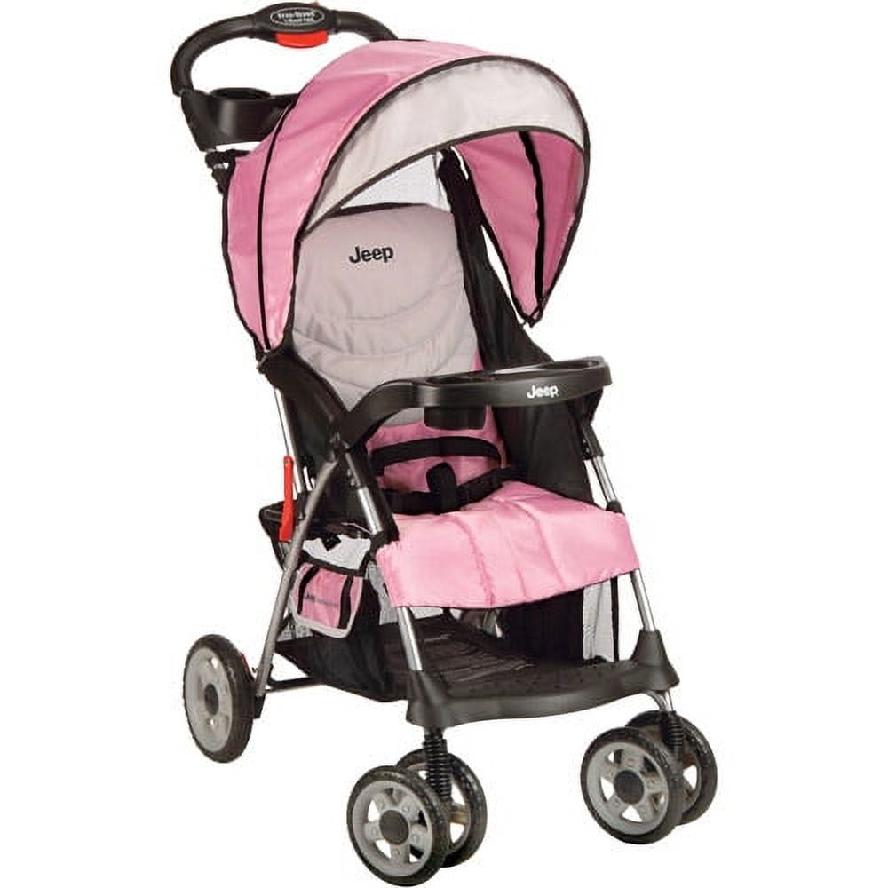 Kolcraft Jeep Cherokee Sport Stroller with Large Personal Tray, Siren, image size:1000x1000