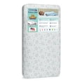 thumbnail interactive-video image 1 of Kolcraft Pediatric 800 Extra Firm Baby Crib & Toddler Mattress, 80 Coil, Waterproof, Gray, 1 of 19