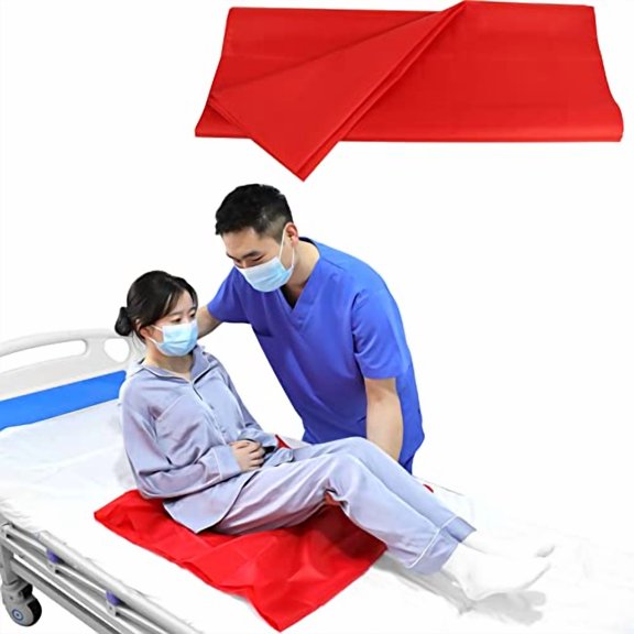 Koldwater Tubular Slide Sheet for Patient Transfer, Washable Reusable Flat Slide Sheet, Safetysure Transfer Slide for Moving Bedridden Patients, Slides for Cars, Hospital Bed, Home Care (28.3" x