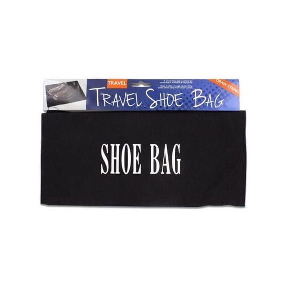 Kole Imports 16 x 12 in. Drawstring Travel Shoe Bag - Pack of 24