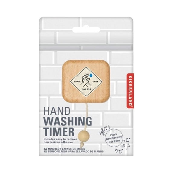 Kole Imports AA271 Kikkerland Hand Washing Timer - Pack of 66