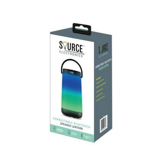 Kole Imports AA867-8 Source Electronics Color Changing Bluetooth Speaker Lantern - Pack of 8