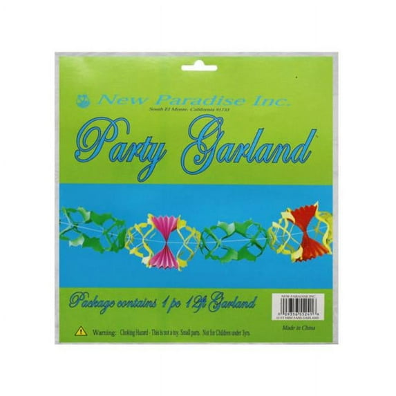 Kole Imports AB427-104 12 ft. Mini Fan Garland - Pack of 104
