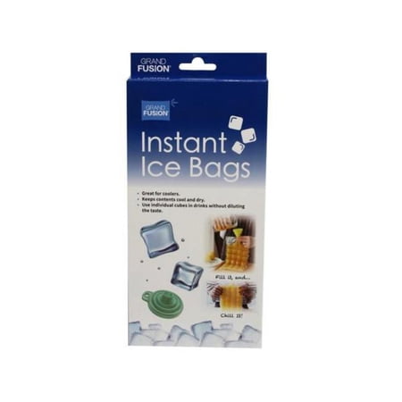 Kole Imports AB812-10 Instant Ice Bags - Pack of 10