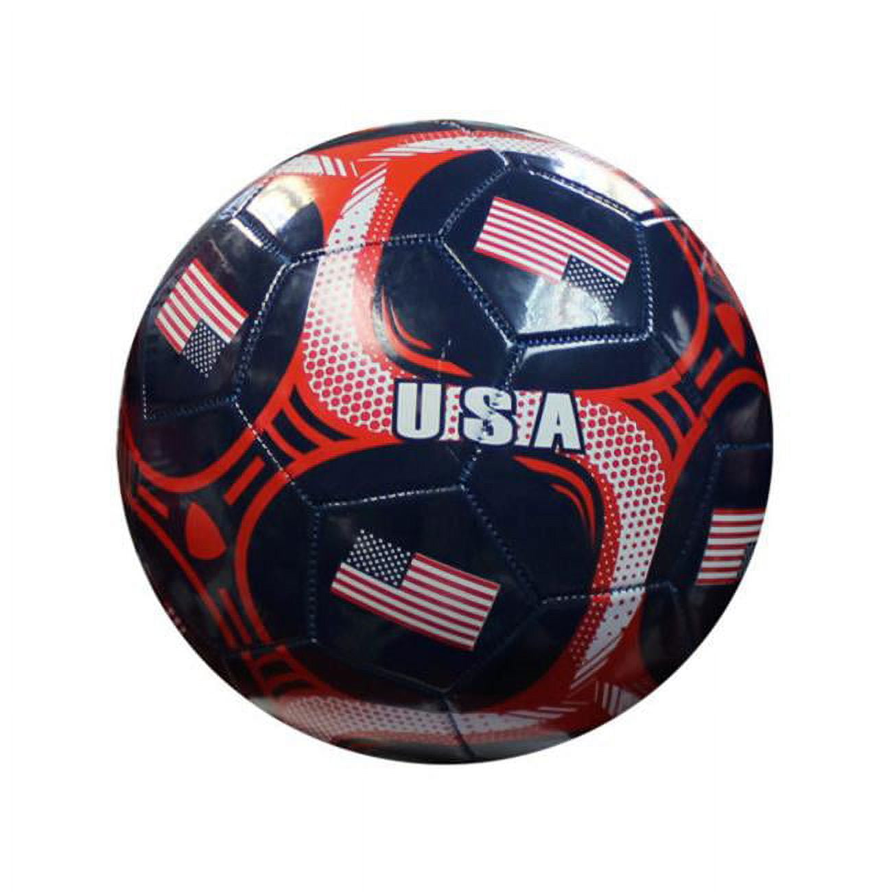 Kole Imports AC279-8 USA Comet Soccer Ball - Size 5 - Pack of 8