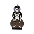 thumbnail image 1 of Kole Imports AC313-8 8 x 15 in. MDF, Iron Halloween Decoration Skeleton & Pumpkin Stand - Pack of 8, 1 of 1