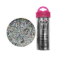 thumbnail image 1 of Kole Imports AC503-96 0.63 oz Tulip Fabric Glitter, Silver - Pack of 96, 1 of 1