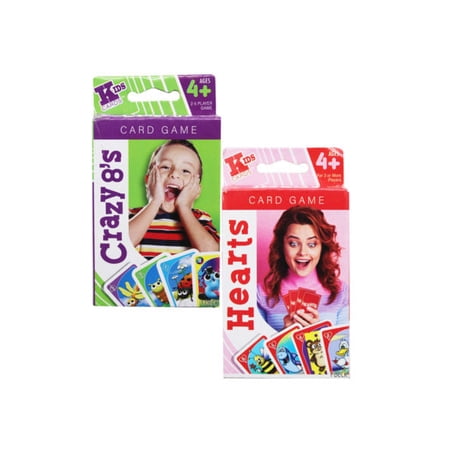 Kole Imports AC635 Playing Card Games, 4 Assorted Style - Pack of 26