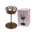thumbnail image 1 of Kole Imports AC701-24 Charmed Fashion Mini Cupcake Stand, Gold - Pack of 24, 1 of 1