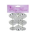 thumbnail image 1 of Kole Imports AF699-96 2 in. Silver Plastic Champagne Glass - 6 Piece - Pack of 96, 1 of 1